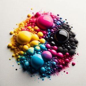 Tinta líquida CMYK