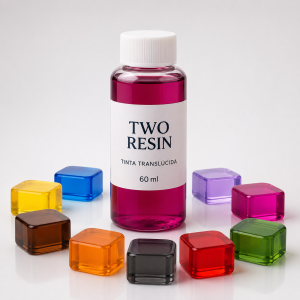 Tinta translúcida para resina epoxi Two Resin – envase de 60 ml