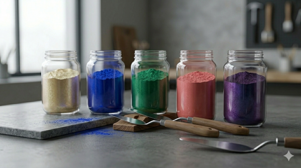 Colores y pigmentos para resina
